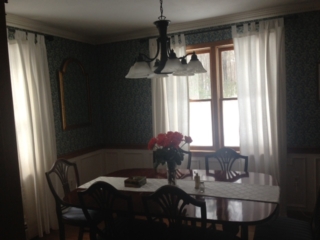 BEFORE: RARELY USED FORMAL DINING ROOM