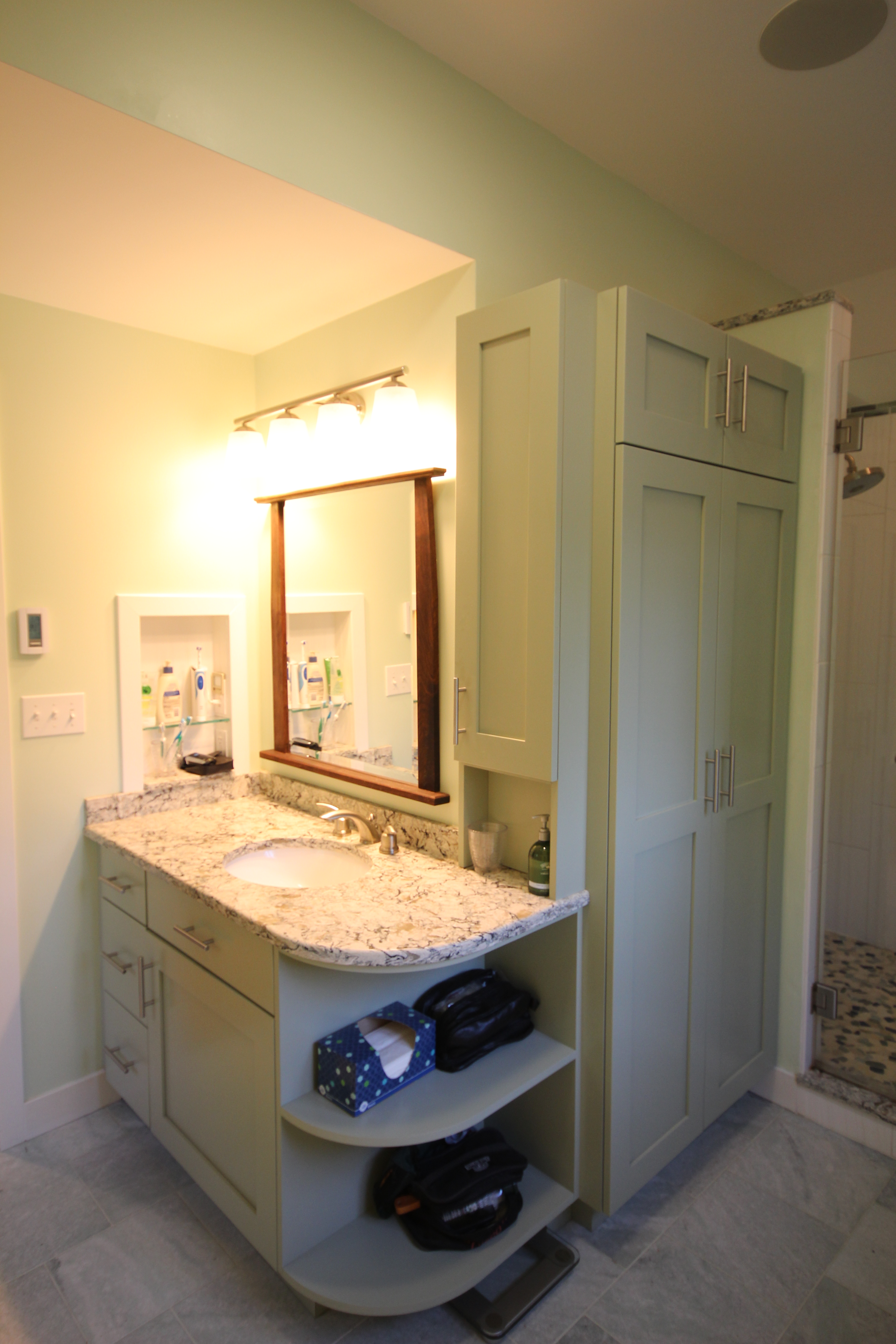 AFTER: CUSTOM DESIGNED ECO-FRIENDLY EXECUTIVE CABINETRY