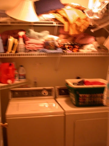BEFORE: LAUNDRY ROOM