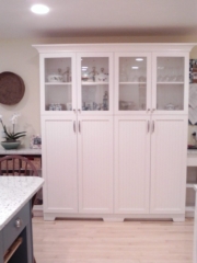 AFTER: 15" DEEP PANTRIES ADD CLASS AND FUNCTIONALITY