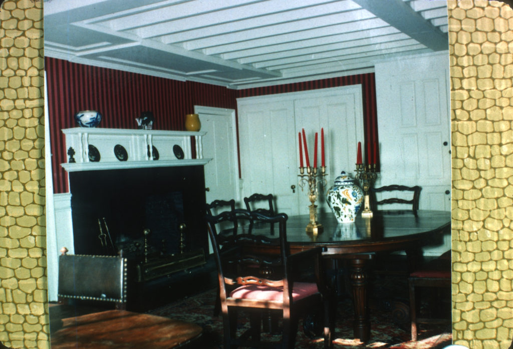 Lawrence Homestead Formal Dining room