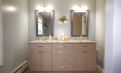 3 cabinets are better than one large vanity