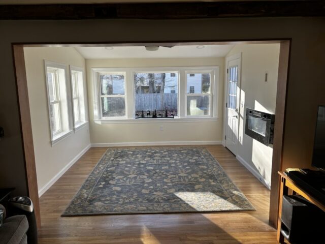 AFTER PHOTO, COMPLETED RENOVATION, 3 SEASON CONVERSION, 4 SEASON ROOM, ADDITION